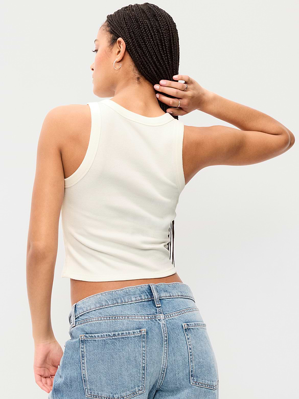 Camisole courte moulante