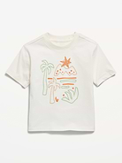Image number 1 showing, Oversized Short-Sleeve Graphic T-Shirt for Toddler Boys