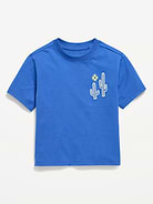 Image number 2 showing, Oversized Short-Sleeve Graphic T-Shirt for Toddler Boys
