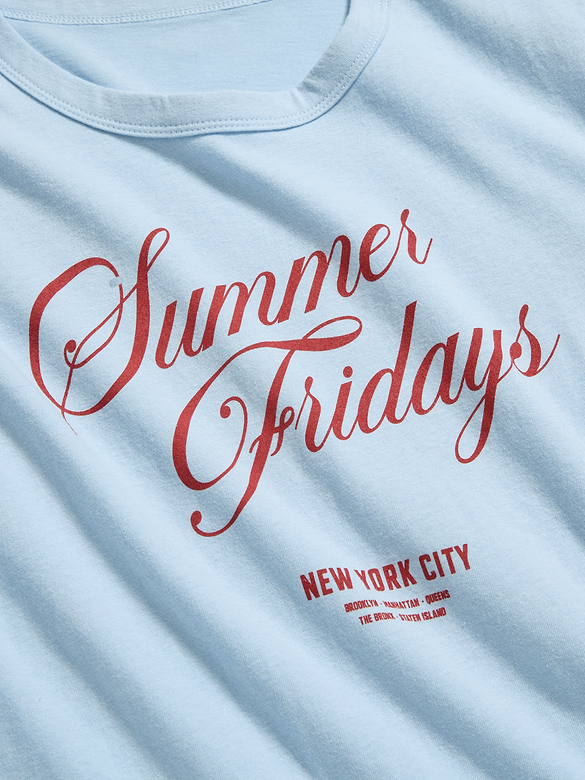 EveryWear Crew-Neck Graphic T-Shirt