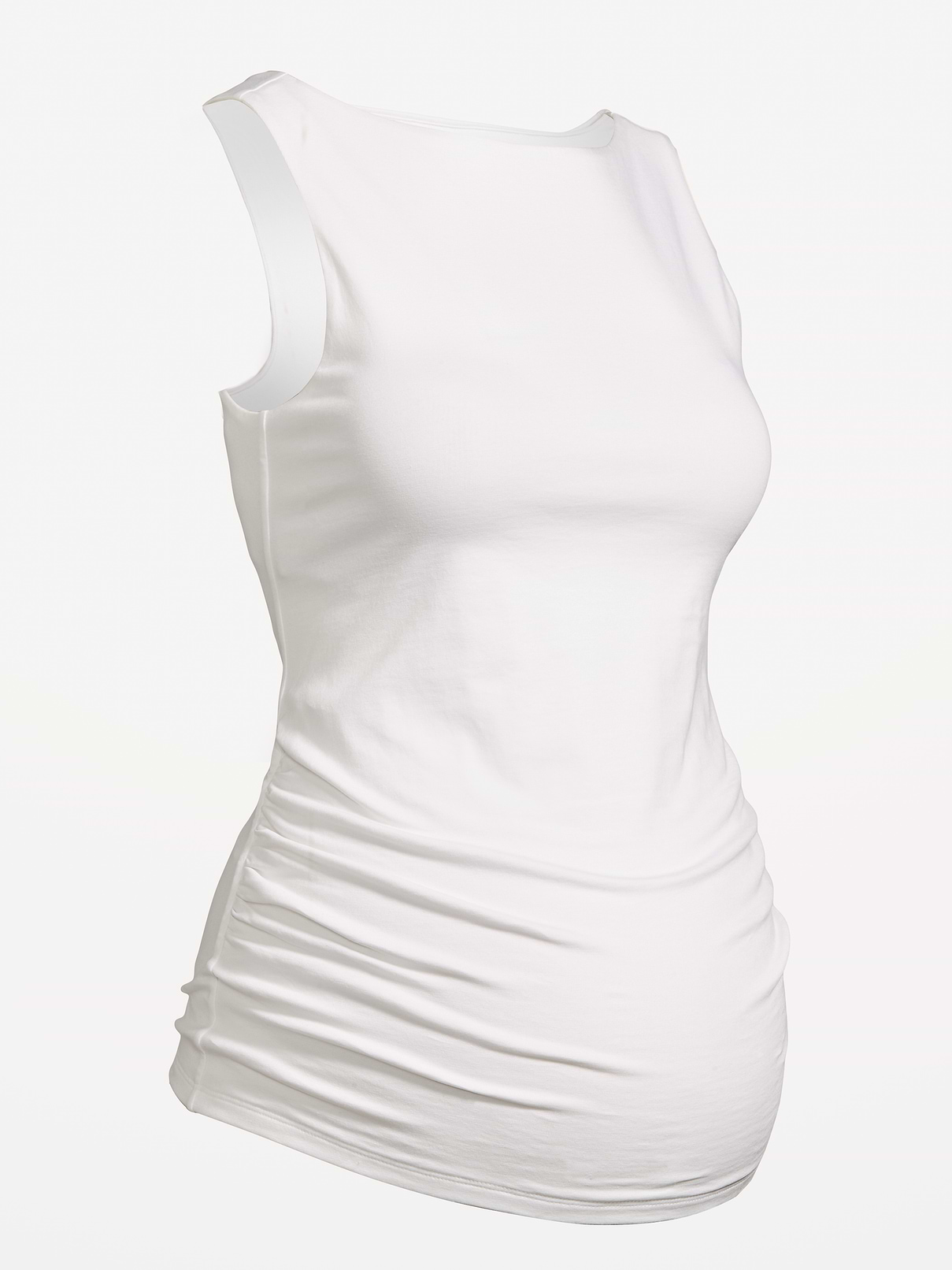 Image number 2 showing, Maternity Slit-Neck Tank Top