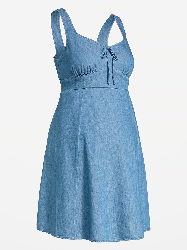Image number 4 showing, Maternity Fit & Flare Cami Mini Dress