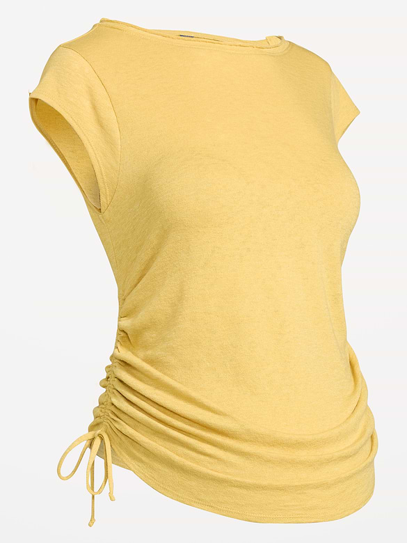 Camisole en jersey cintrée sur les côtés de maternité