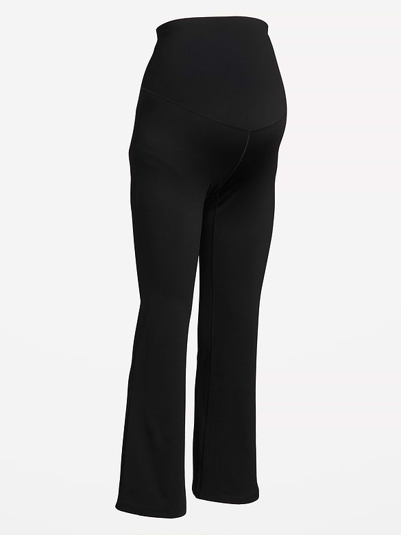 Maternity Full-Panel StudioSmooth Flare Leggings