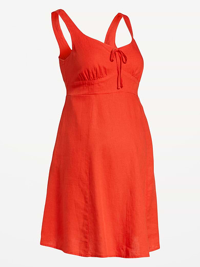 Image number 4 showing, Maternity Fit & Flare Cami Mini Dress
