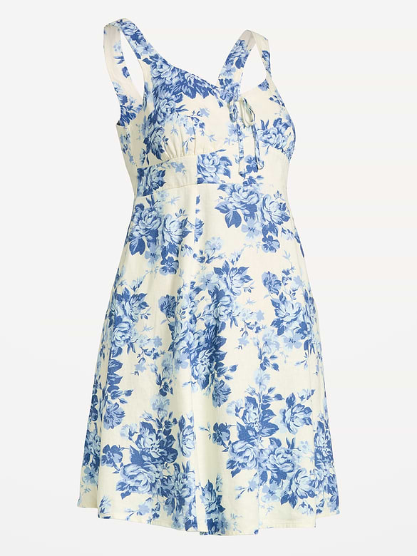 Maternity Fit & Flare Cami Mini Dress
