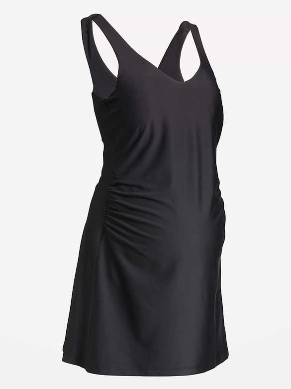 Maternity Sleeveless PowerSoft Easy Short Mini Dress