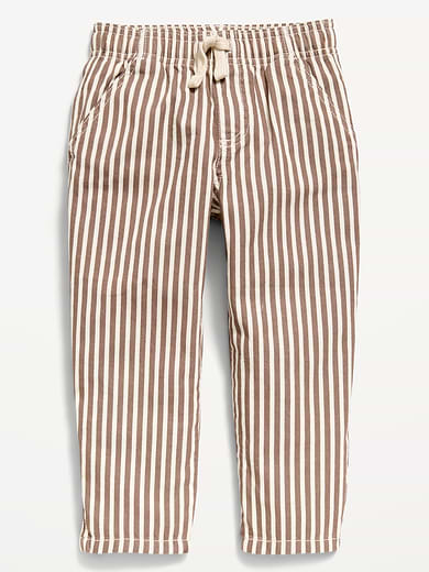 Image number 1 showing, Pull-On Barrel-Leg Pants for Toddler Boys