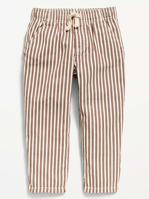 Pull-On Barrel-Leg Pants for Toddler Boys