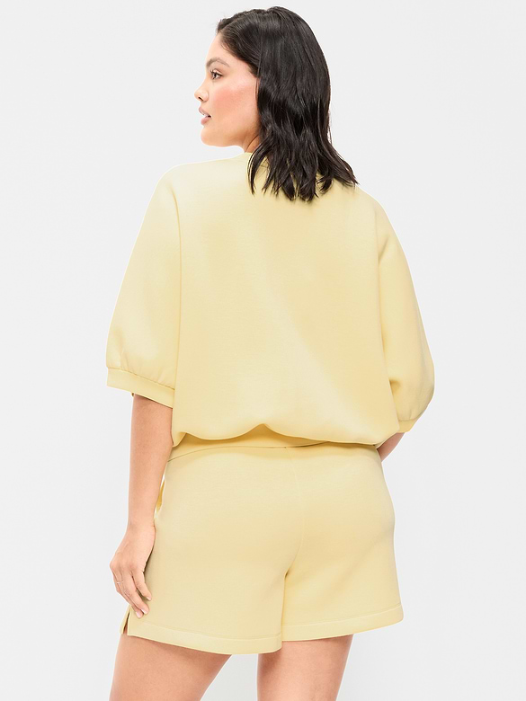 Bounce Fleece Dolman-Sleeve Top