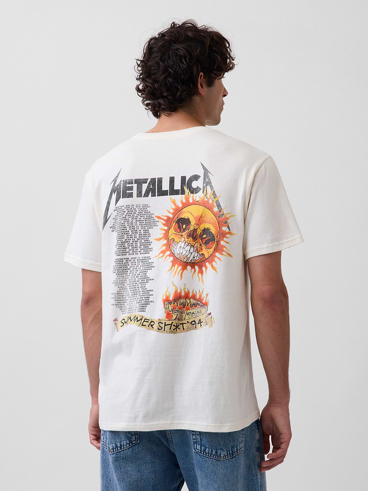 Metallica Relaxed Graphic T-Shirt | Gap