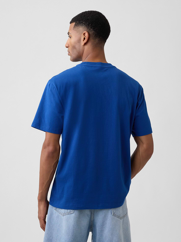 Image number 2 showing, Everyday Soft Relaxed USA Graphic T-Shirt