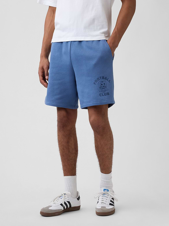 Relaxed Gap Soccer Graphic Shorts
