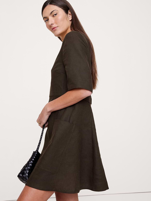 Pocket Mini Dress