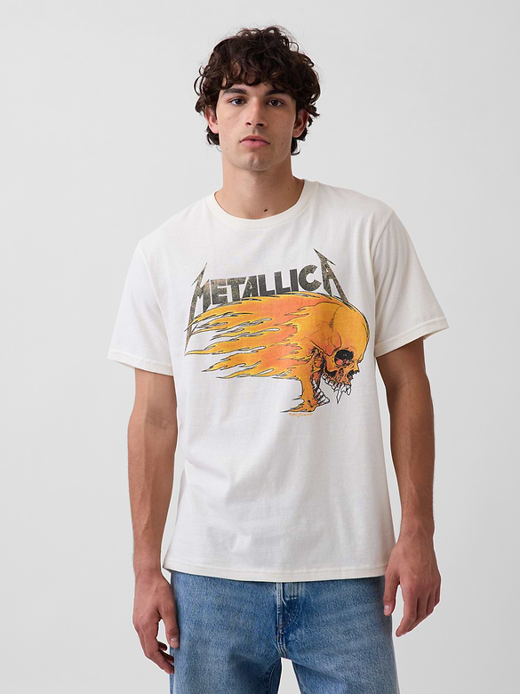 Metallica Relaxed Graphic T-Shirt