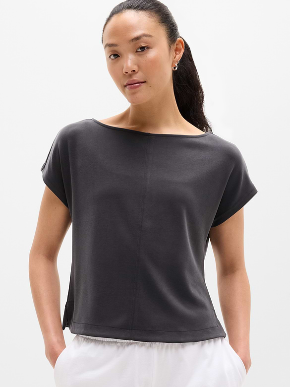 Seasoft Boat Neck Tee