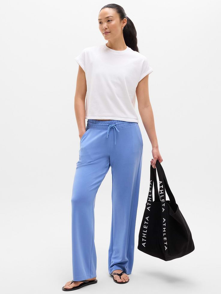 Image number 5 showing, Seasoft Mid Rise Straight Pant