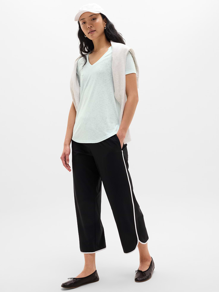 Image number 2 showing, Breezy Scoop V-Neck Tee