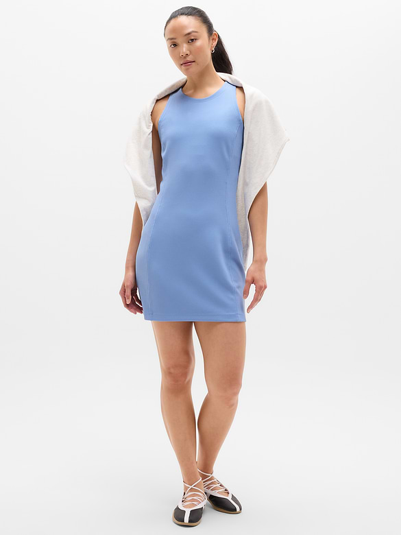 Seasoft Rib Mini Tank Dress