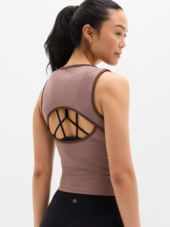 Transcend Open Back Muscle Tank