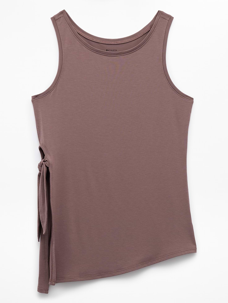 Image number 7 showing, Move With Ease Asym Tie Tank