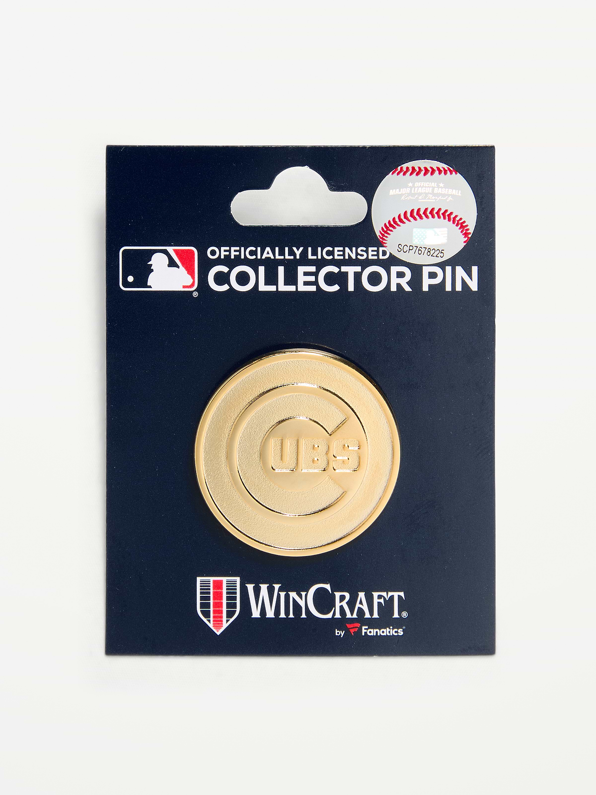 WinCraft® Chicago Cubs Gold Collector Enamel Pin