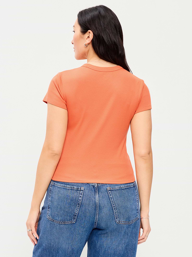 Image number 6 showing, Snug Crop T-Shirt