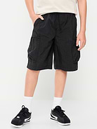 Image number 1 showing, Below Knee Super Baggy Ripstop Cargo Shorts for Boys