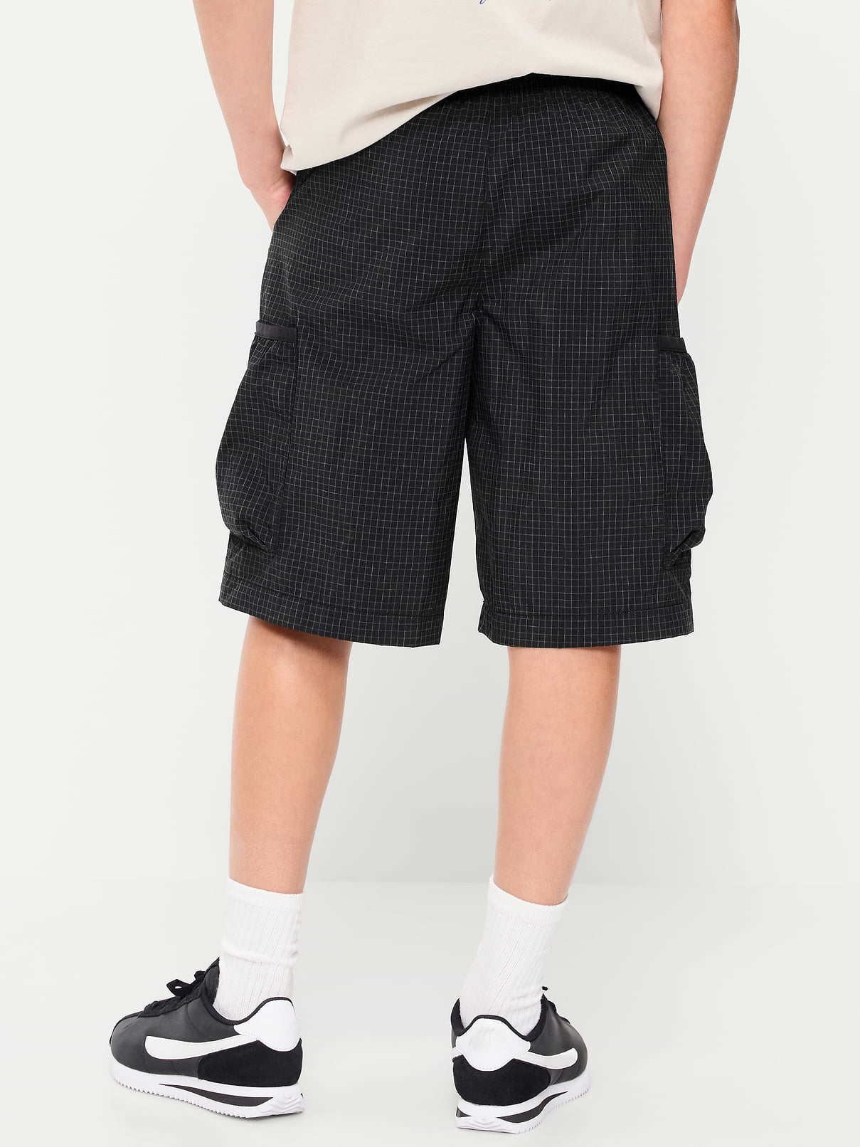 Image number 2 showing, Below Knee Super Baggy Ripstop Cargo Shorts for Boys