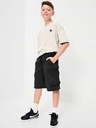 Image number 3 showing, Below Knee Super Baggy Ripstop Cargo Shorts for Boys