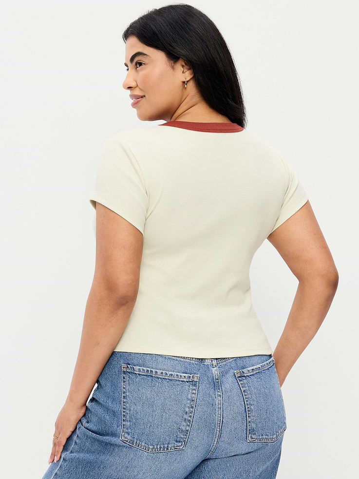 Image number 6 showing, Snug Crop T-Shirt