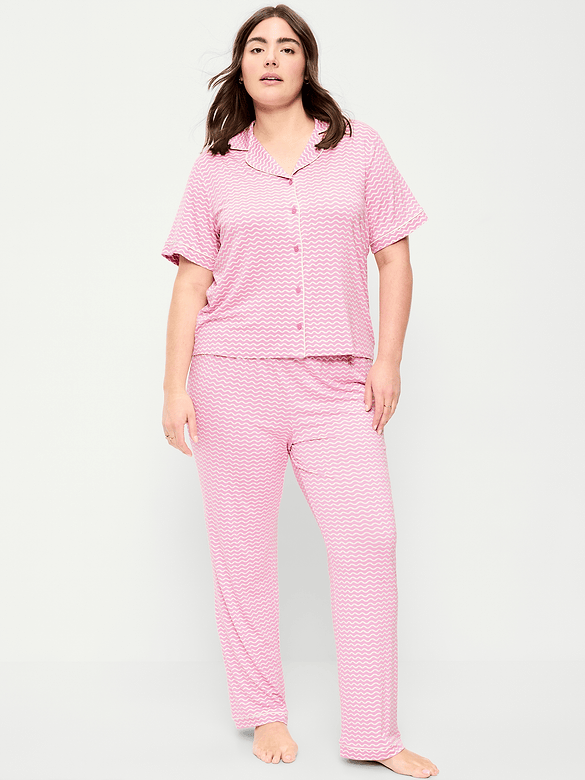 Sunday Sleep Knit Jersey Pant Set