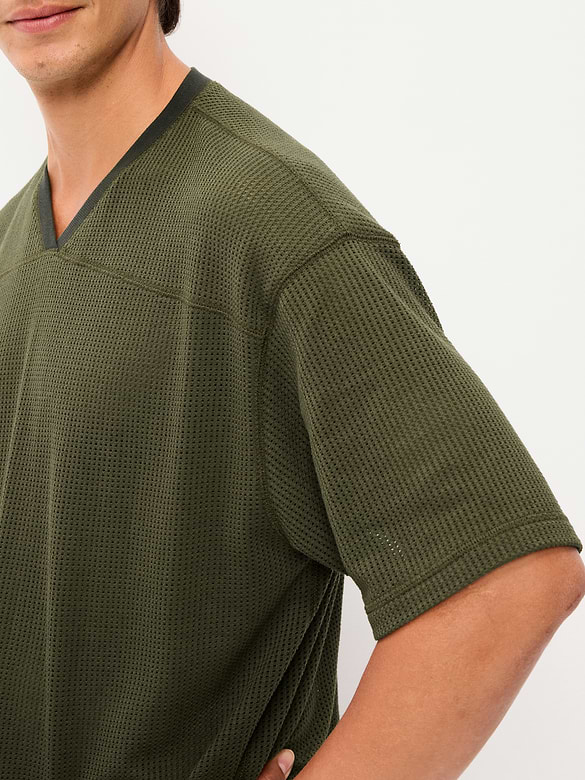 T-shirt en tricot de style football