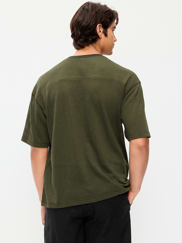T-shirt en tricot de style football