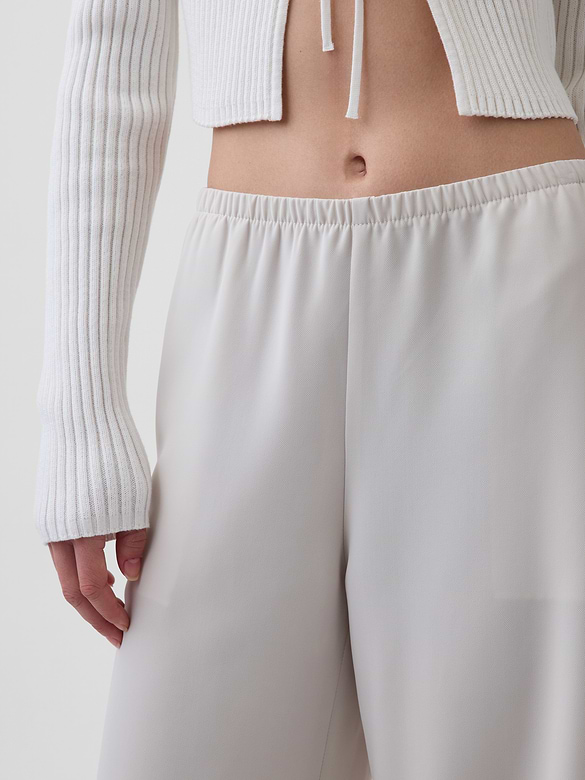 Easy Wide-Leg Pants