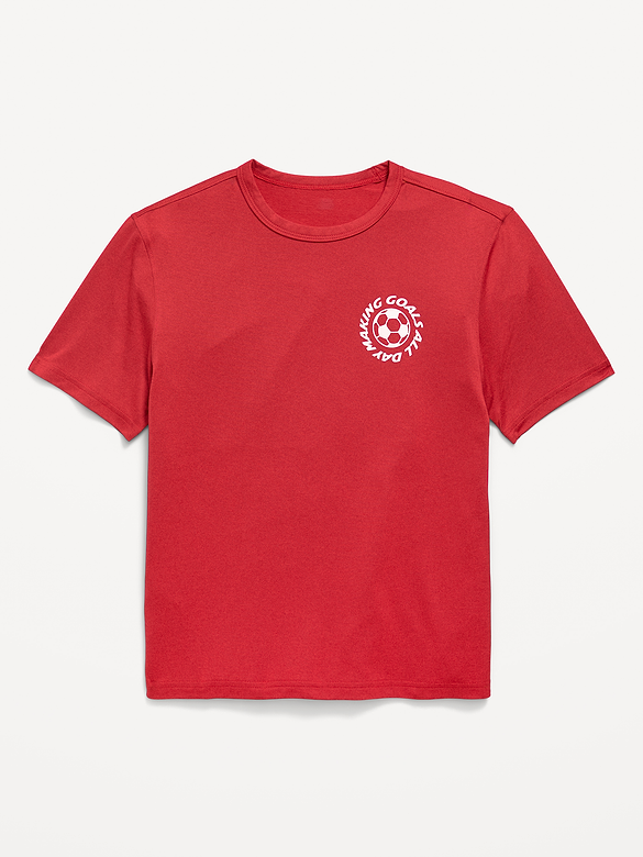 CloudMotion Graphic Performance T-Shirt for Boys