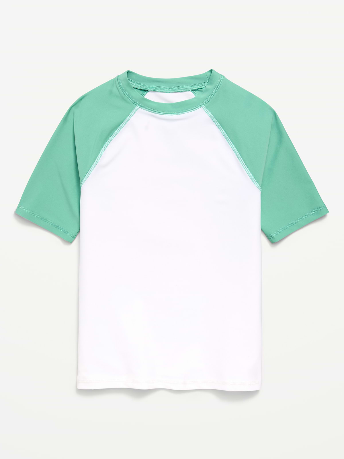 Short-Sleeve Rashguard Swim Top for Boys