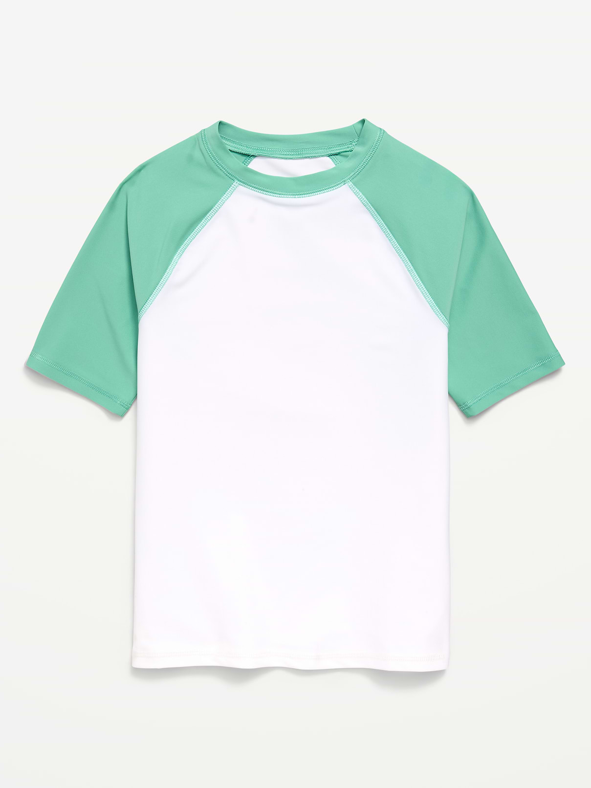 Image number 1 showing, Short-Sleeve Rashguard Swim Top for Boys