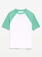 Image number 1 showing, Short-Sleeve Rashguard Swim Top for Boys