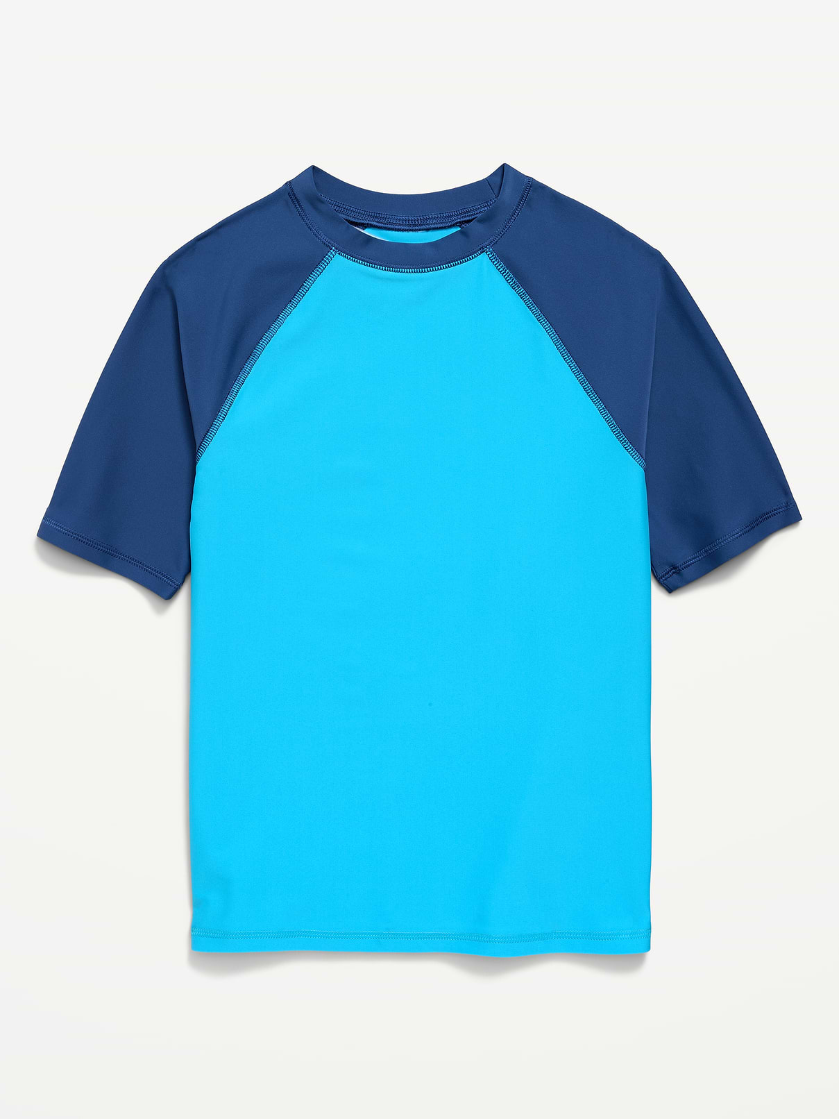 Image number 1 showing, Short-Sleeve Rashguard Swim Top for Boys