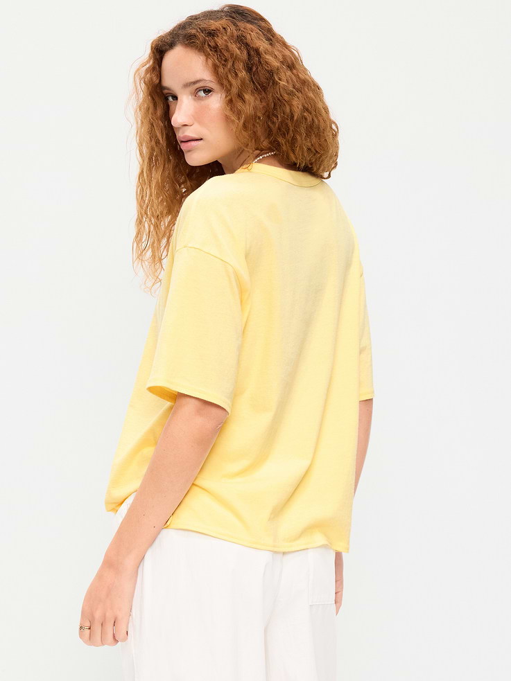 Image number 2 showing, Short-Sleeve Loose Graphic T-Shirt