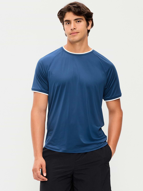 Modern Tech Ringer T-Shirt