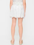 Image number 2 showing, Eyelet-Trim Skirt for Girls