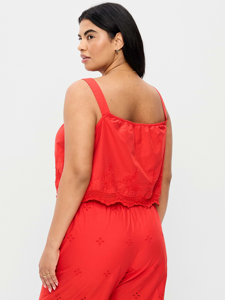 L'image numéro 6 présente Camisole nouée à l'avant