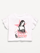 Image number 1 showing, Olivia Rodrigo™ Ruffled Graphic T-Shirt for Toddler Girls