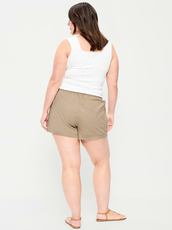 Short utilitaire à taille haute extensible