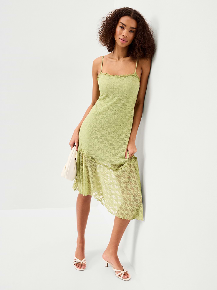 Image number 3 showing, Fit & Flare Lace Midi Dress