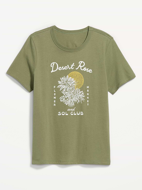 EveryWear Crew-Neck Graphic T-Shirt