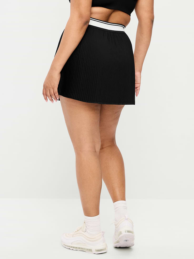 Image number 5 showing, Extra High-Waisted Micro-Pleated Skort
