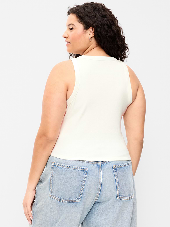 Camisole courte moulante